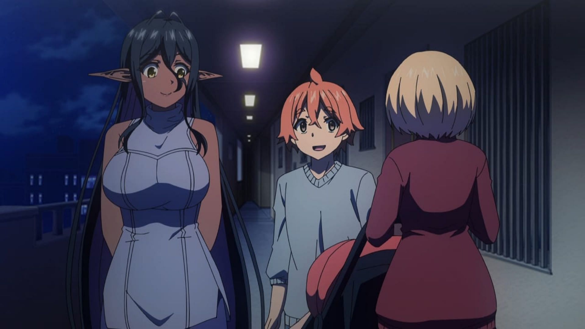 Sakura, as seen before leaving Hinata's house (Image via Studio Elias)